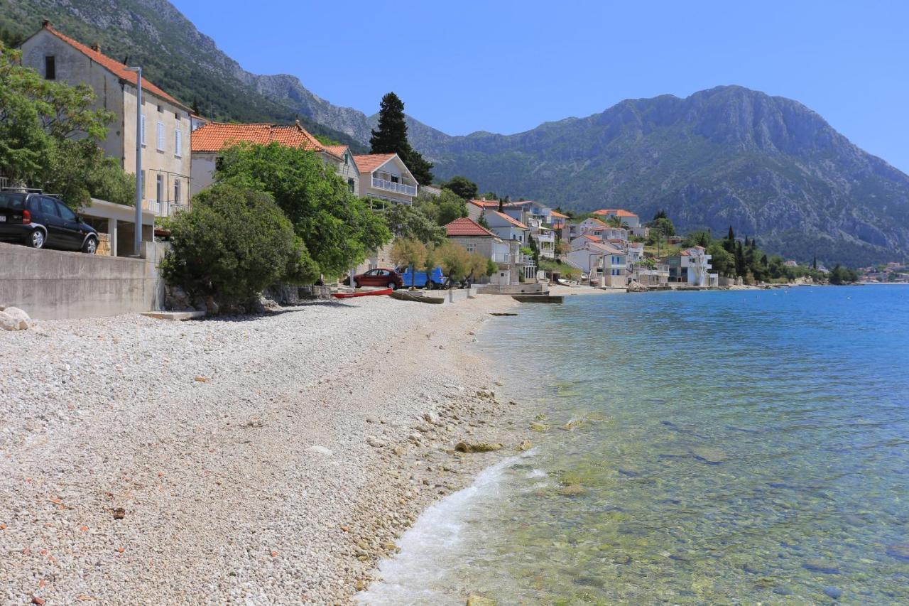Apartments By The Sea Brist, Makarska - 15714 Podaca Kültér fotó