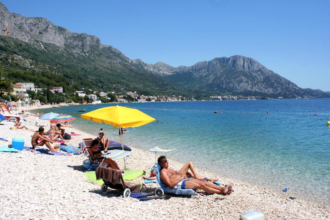 Apartments By The Sea Brist, Makarska - 15714 Podaca Kültér fotó