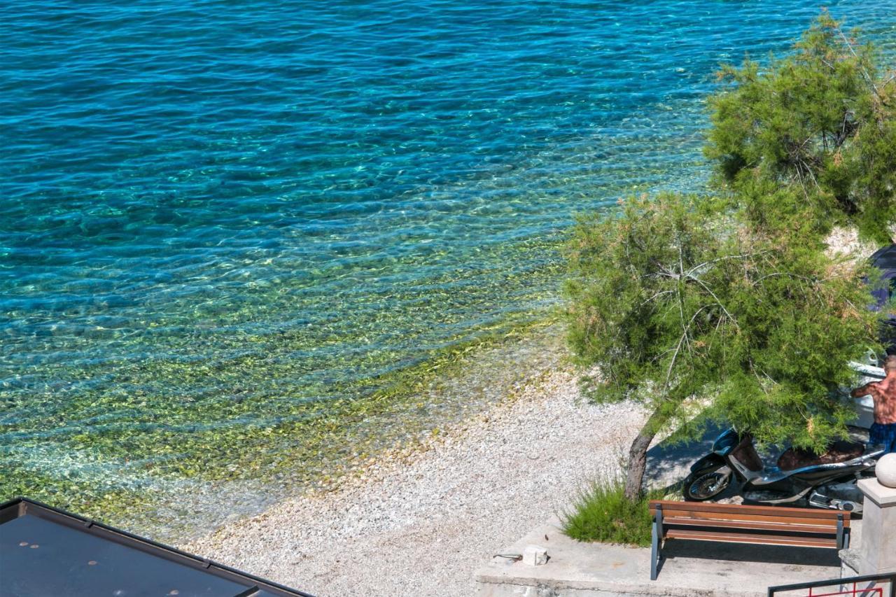 Apartments By The Sea Brist, Makarska - 15714 Podaca Kültér fotó