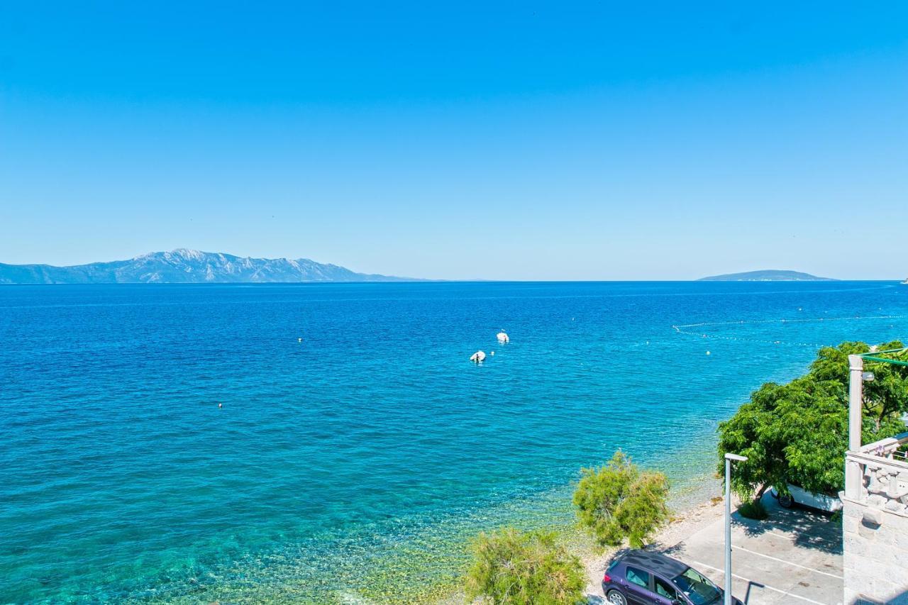 Apartments By The Sea Brist, Makarska - 15714 Podaca Kültér fotó
